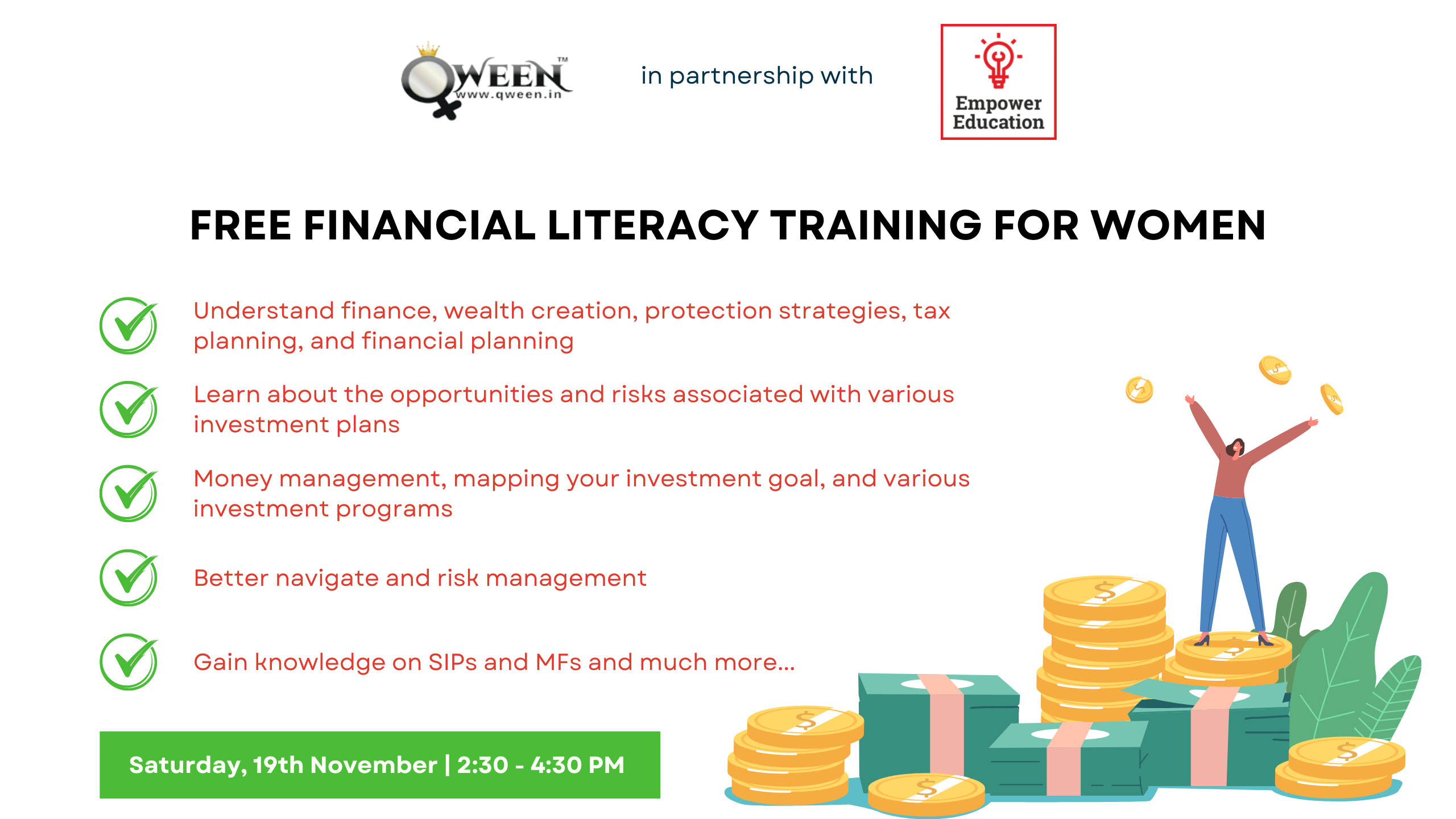 Event-Finance Training for Women - Build Solid Foundation-Image